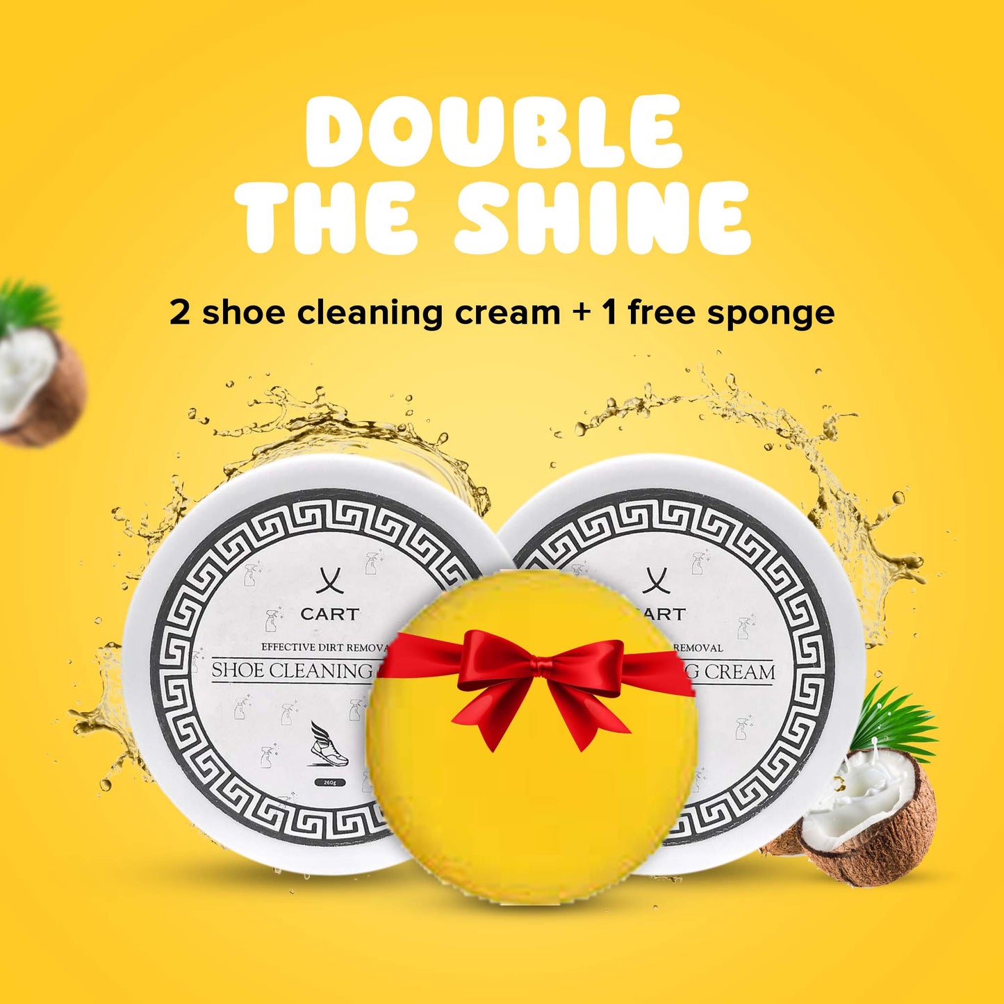 2x Shoe Cleaning Creams Offer