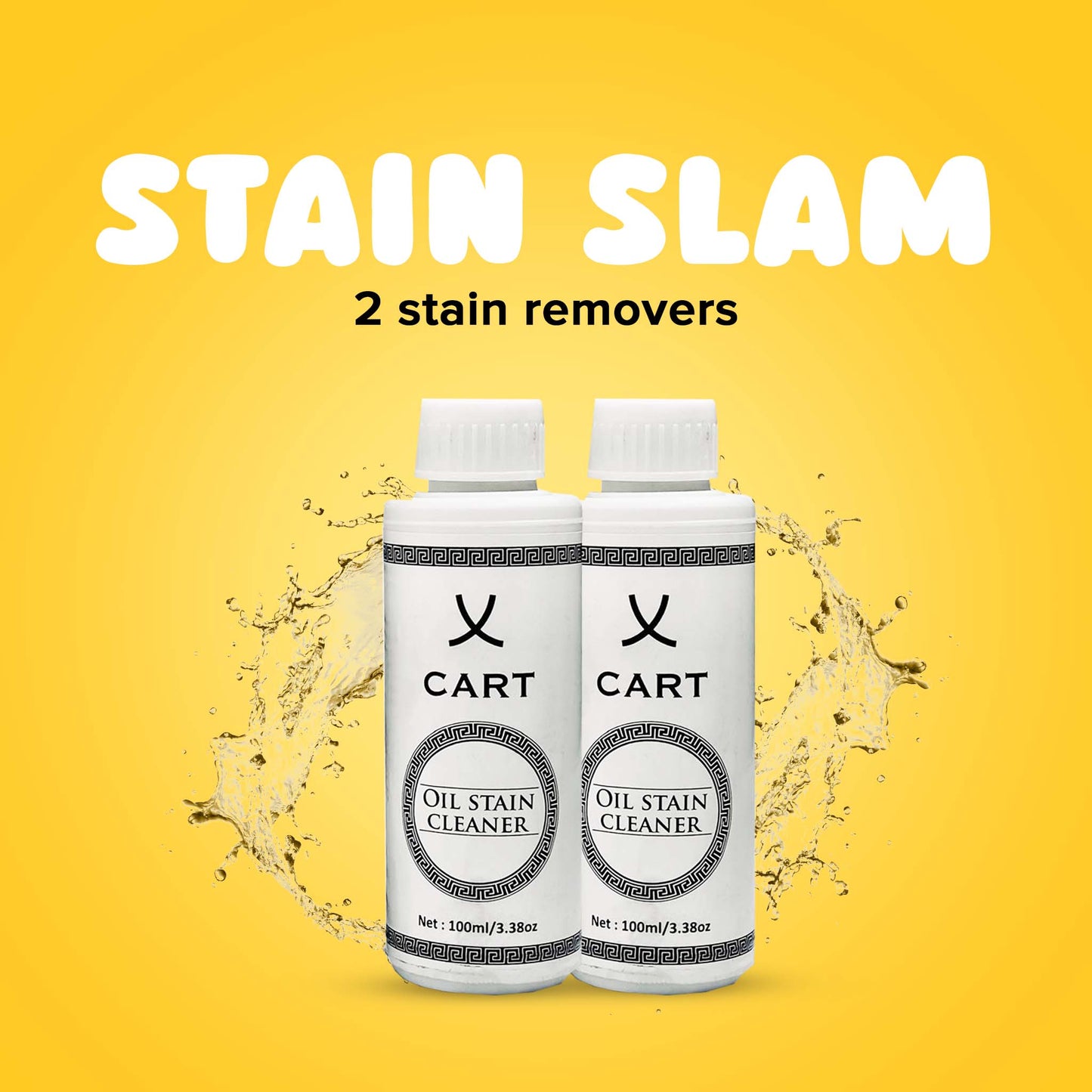 2x Oil Stain Removers